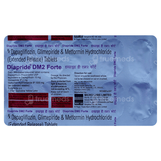 Diapride Dm2 Forte Tablet 10