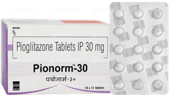 Pionorm 30 Tablet 15