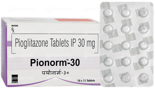 Pionorm 30 Tablet 15