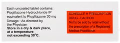 Pionorm 30 Tablet 15