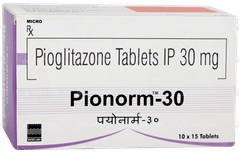 Pionorm 30 Tablet 15