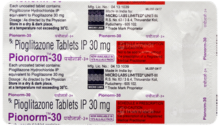Pionorm 30 Tablet 15