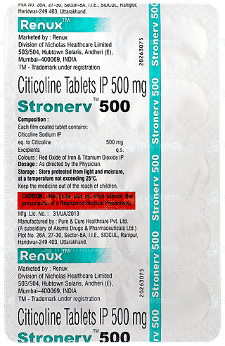 Stronerv 500 Tablet 10