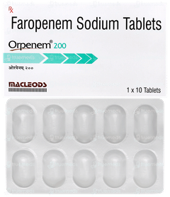 Orpenem 200 Tablet 10