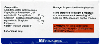 Affodapa S 10/100 Tablet 10