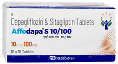 Affodapa S 10/100 Tablet 10