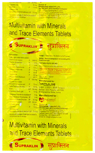 Supraklin Tablet 15