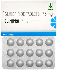 Glimipro 3mg Tablet 15