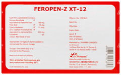 Feropen Z Xt 12 Tablet 10