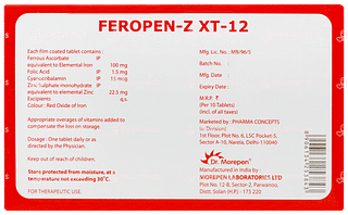 Feropen Z Xt 12 Tablet 10