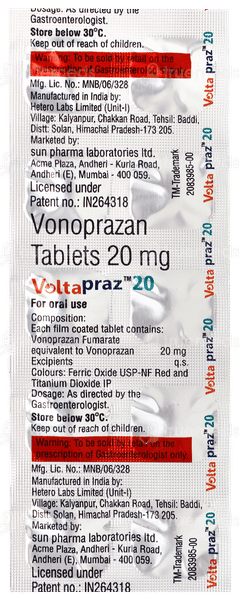 Voltapraz 20 Tablet 10 Voltapraz 20 Tablet 10