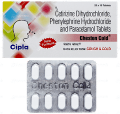 Cheston Cold New Formula Tablet 10