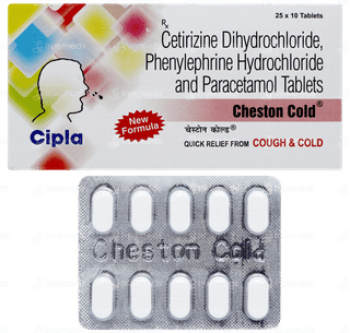 Cheston Cold New Formula Tablet 10
