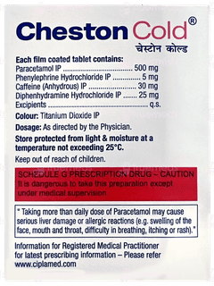 Cheston Cold New Formula Tablet 10 Cheston Cold New Formula Tablet 10