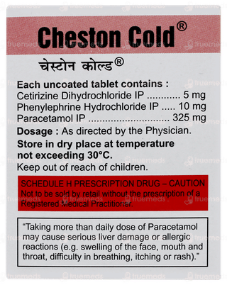 Cheston Cold New Formula Tablet 10