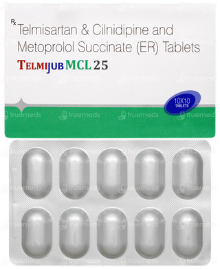 Telmijub Mcl 25 Tablet 10