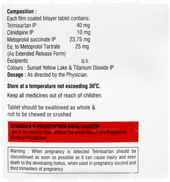Telmijub Mcl 25 Tablet 10