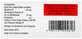 Bilasure 40 M Tablet 10