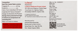 Ticaconic 60 Tablet 14