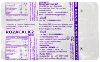 Rozacal K2 Tablet 10