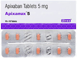 Apixanux 5 Tablet 10