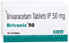 Brivaniz 50 Tablet 10