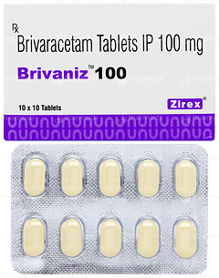 Brivaniz 100 Tablet 10