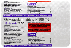 Brivaniz 100 Tablet 10 Brivaniz 100 Tablet 10
