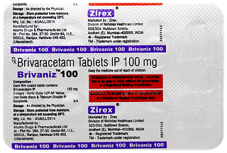 Brivaniz 100 Tablet 10