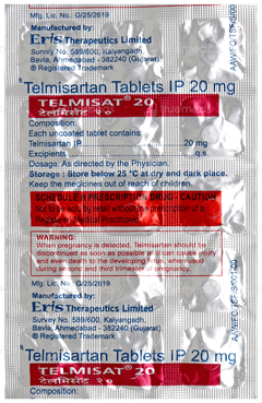 Telmisat 20 Tablet 15