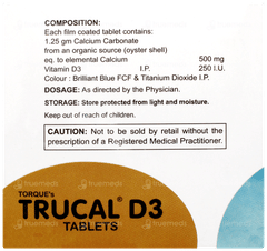 Trucal D3 Tablet 15