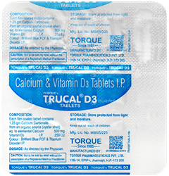 Trucal D3 Tablet 15
