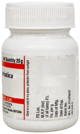 Dr Willmar Schwabe Magnesia Muriatica 6X Tablet 20Gm