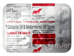Glicduo Xr 60/500 Tablet 10 Glicduo Xr 60/500 Tablet 10