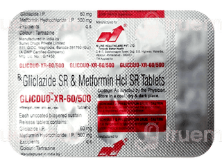 Glicduo Xr 60/500 Tablet 10