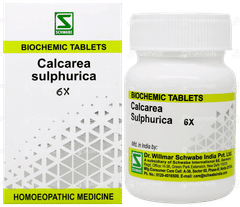 Dr Willmar Schwabe Calcarea Sulphurica 6x Biochemic Tablet 25gm