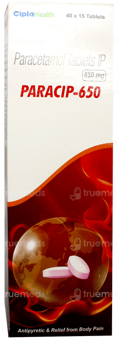 Paracip 650 Tablet 15