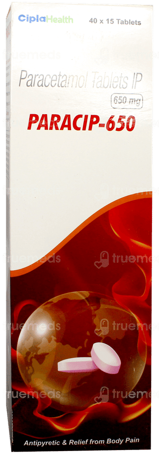 Paracip 650 Tablet 15