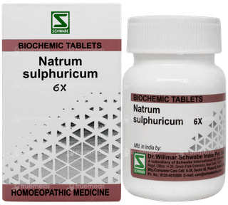 Dr Willmar Schwabe Natrum Sulphuricum 6x Biochemic Tablet 25gm