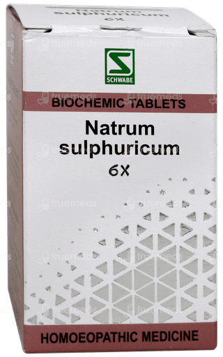 Dr Willmar Schwabe Natrum Sulphuricum 6x Biochemic Tablet 25gm