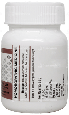 Dr Willmar Schwabe Natrum Sulphuricum 6x Biochemic Tablet 25gm