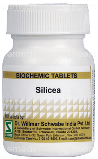 Dr Willmar Schwabe Silicea 6x Biochemic Tablet 25gm