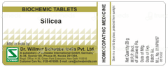 Dr Willmar Schwabe Silicea 6x Biochemic Tablet 25gm Dr Willmar Schwabe Silicea 6x Biochemic Tablet 25gm
