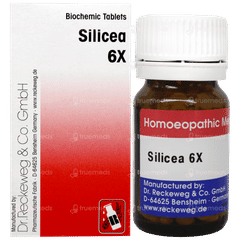 Dr Reckeweg Silicea 6x Biochemic Tablet 20gm Dr Reckeweg Silicea 6x Biochemic Tablet 20gm