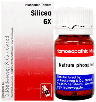 Dr Reckeweg Silicea 6X Biochemic Tablet 20Gm
