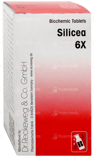 Dr Reckeweg Silicea 6X Biochemic Tablet 20Gm