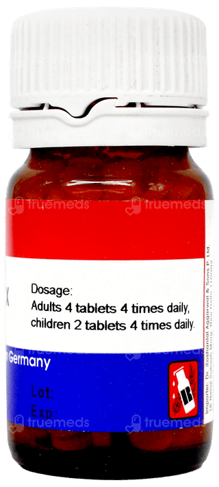 Dr Reckeweg Silicea 6X Biochemic Tablet 20Gm