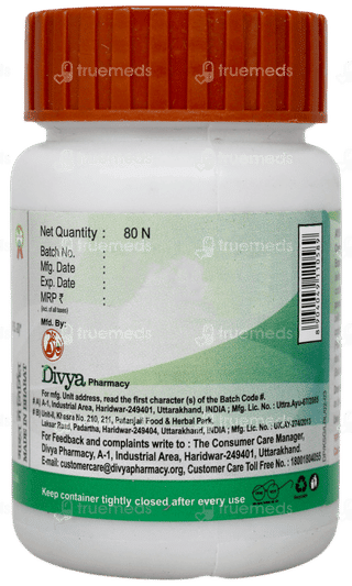 Patanjali Divya Kaishore Guggul Tablet 80