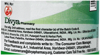 Patanjali Divya Kaishore Guggul Tablet 80