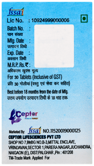 Ceptocal D Tablet 30